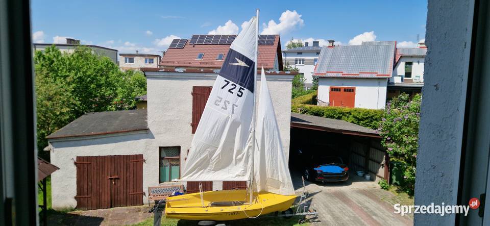 Żaglówka łódź żaglowa Albatros 435 warmińsko-mazurskie Kurzętnik sprzedam