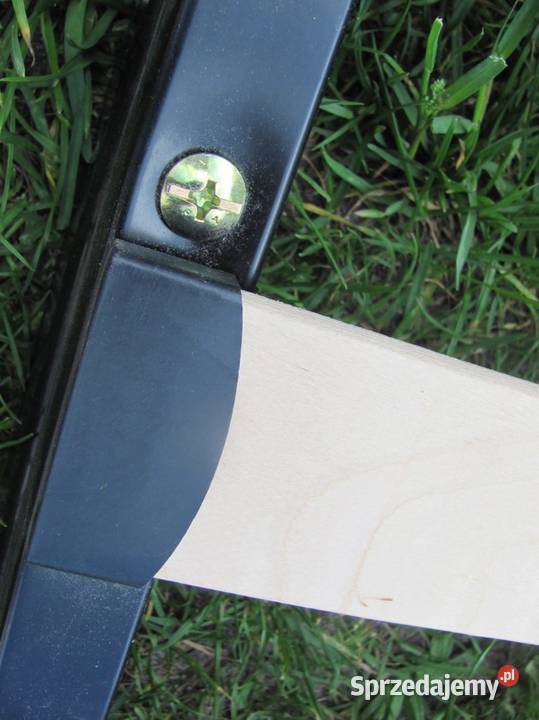 stelaż łóżka 200x90 stalowa rama drewno listwy lubelskie Zamość