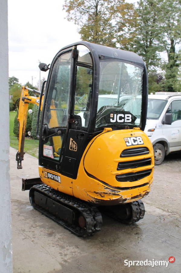 Minikoparka JCB 8016 2012