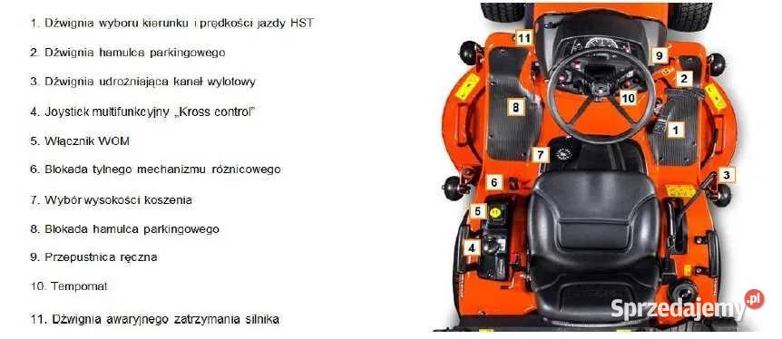 Kosiarka profesjonalna Kubota G231 HD Katowice