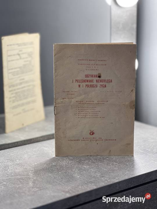 Ulotka broszura odżywianie i pielęgnowanie Pozostałe podkarpackie Jasło