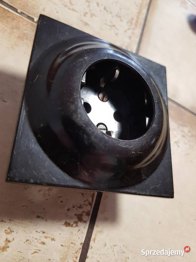 NoweLoftz epokiBakelitowe gniazdo z uziemieniem zachodniopomorskie Barlinek sprzedam