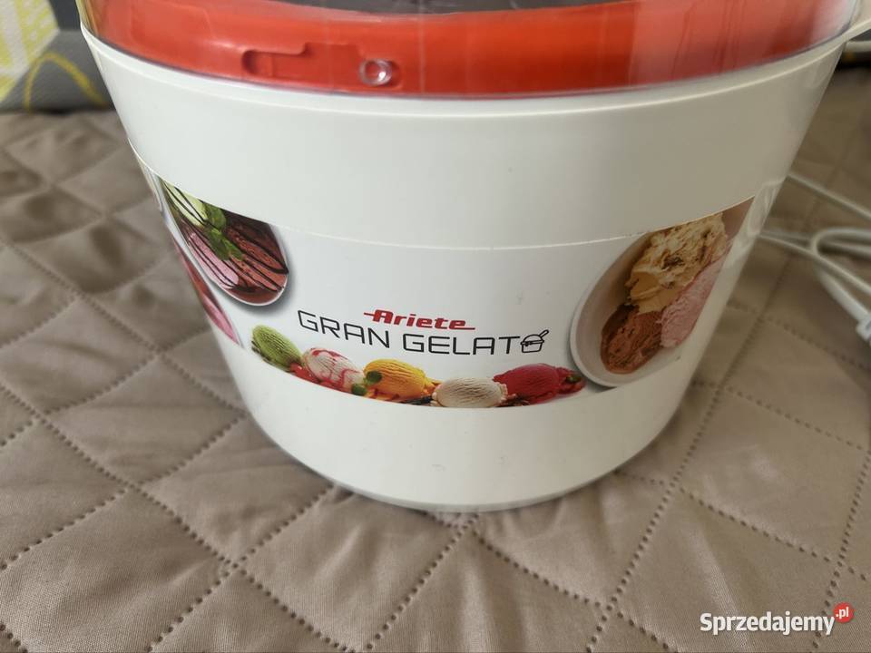 Maszynka do lodów Ariete Gran Gelato 642 śląskie Gliwice sprzedam
