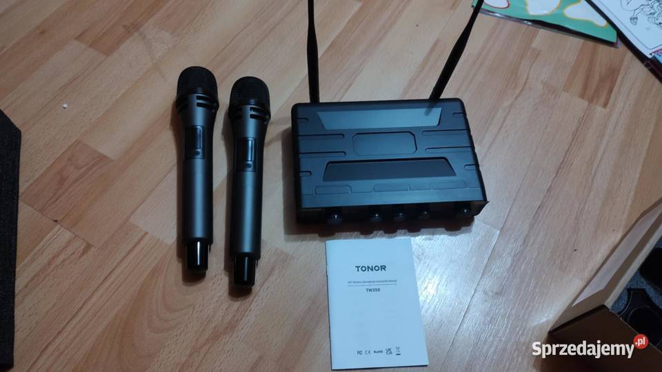 Tonor TW350 bezprzewodowy system mikrofonowy UHF Książ Wielkopolski