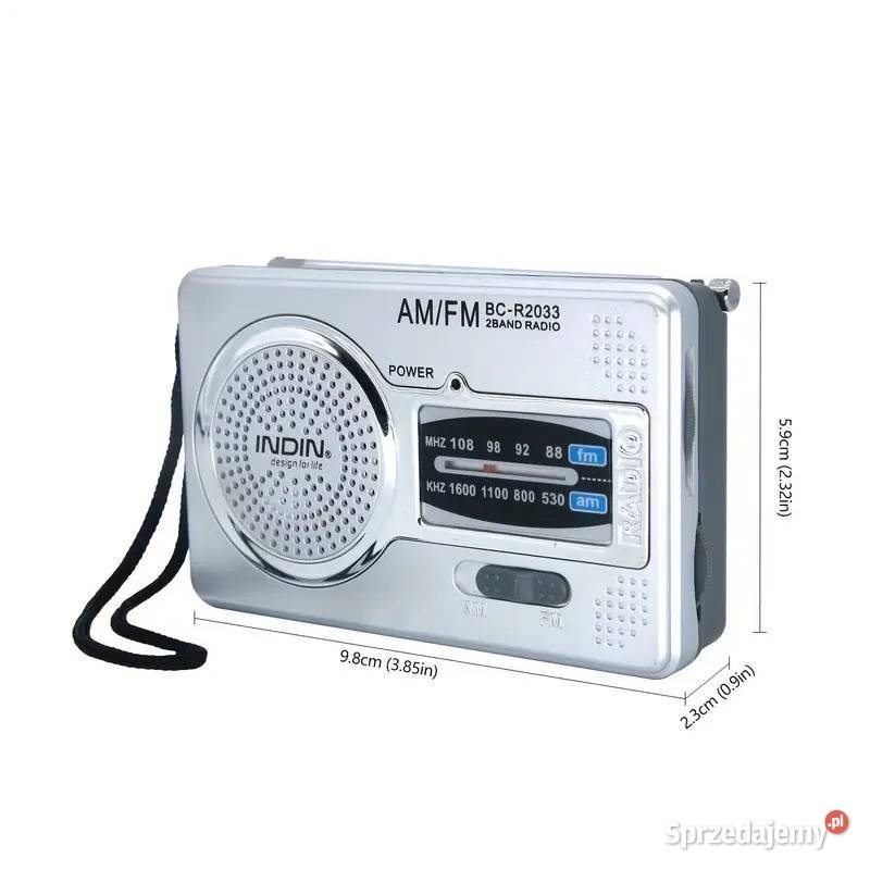 RADIO PRZENOŚNE Na Baterie FM AM Swarzędz sprzedam