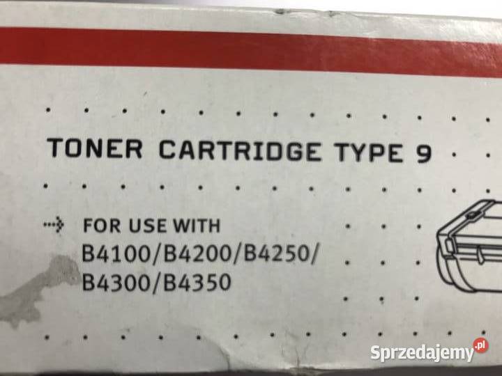 OKI typ 9 toner oryginał nowy dolnośląskie Wałbrzych