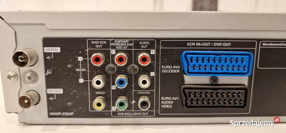 Philips DVP3100V KOMBO DVDVHS Międzychód