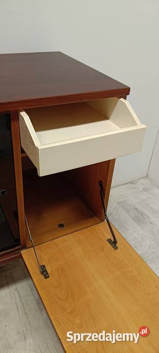 komoda PRL design vintage sideboard duński Radomsko