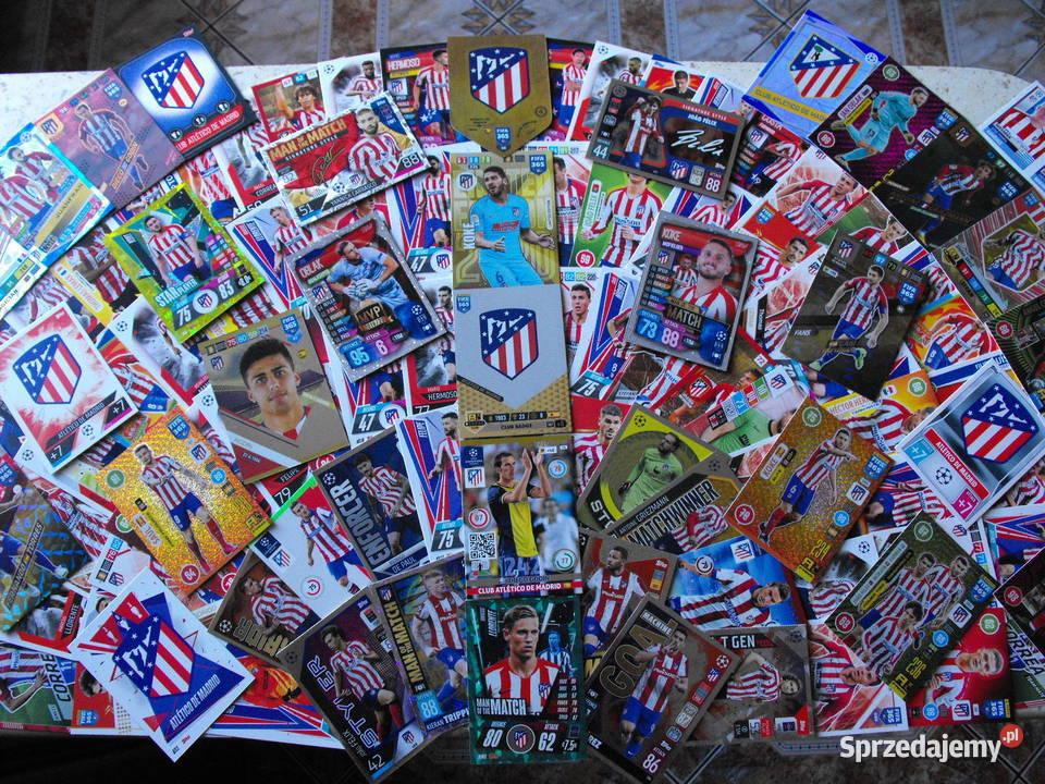 Karty piłkarskie ATLETICO MADRYT FIFA 365 i inne