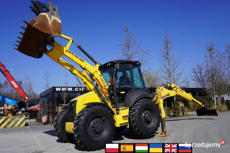 KoparkoŁadowarka Holland B 115 C 1000 MTH Koparko ładowarki