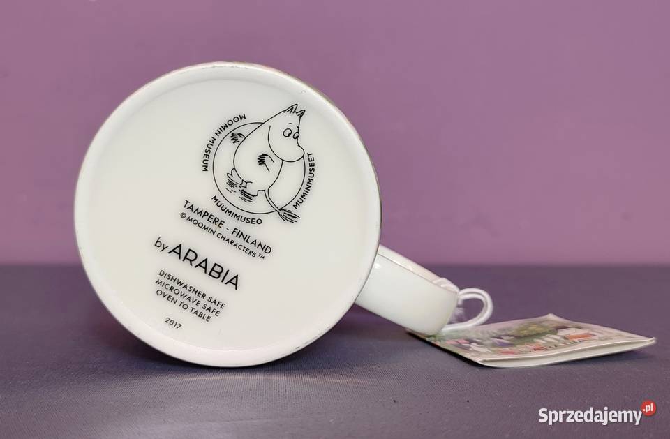 Muminki KUBEK Moomin Arabia Finland TAMPERE małopolskie Jasień