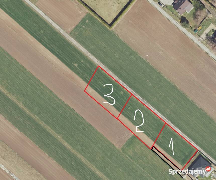 Działka budowlana 1079 m2 Lublin Marzanny lubelskie