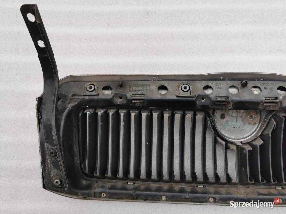 Atrapa Grill Skoda Octavia I Lift 9102 Srebrna