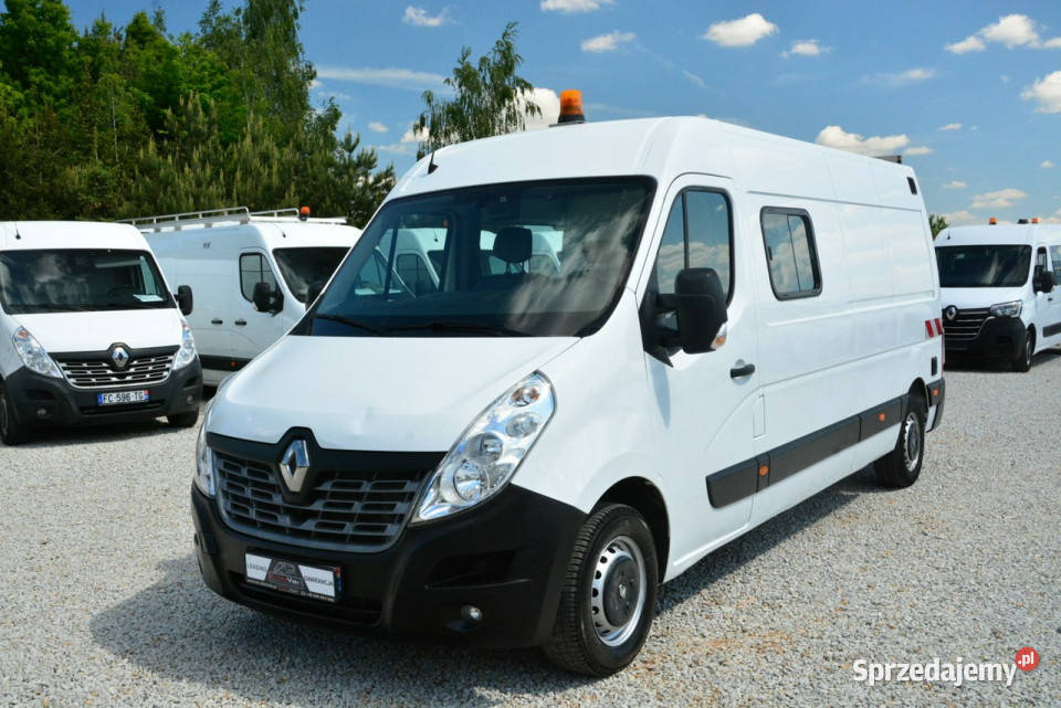 Renault Master 7 osobowy brygadówka NAJAZD pełna serwisowany w ASO Renault Warszawa sprzedam