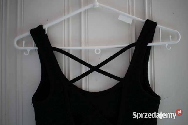 Czarna sukienka Terranova xs 34 bandażowa Toruń