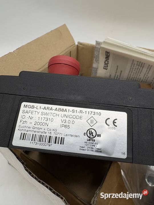 Euchner MGBL1HARAR117314 Safety switch Warszawa