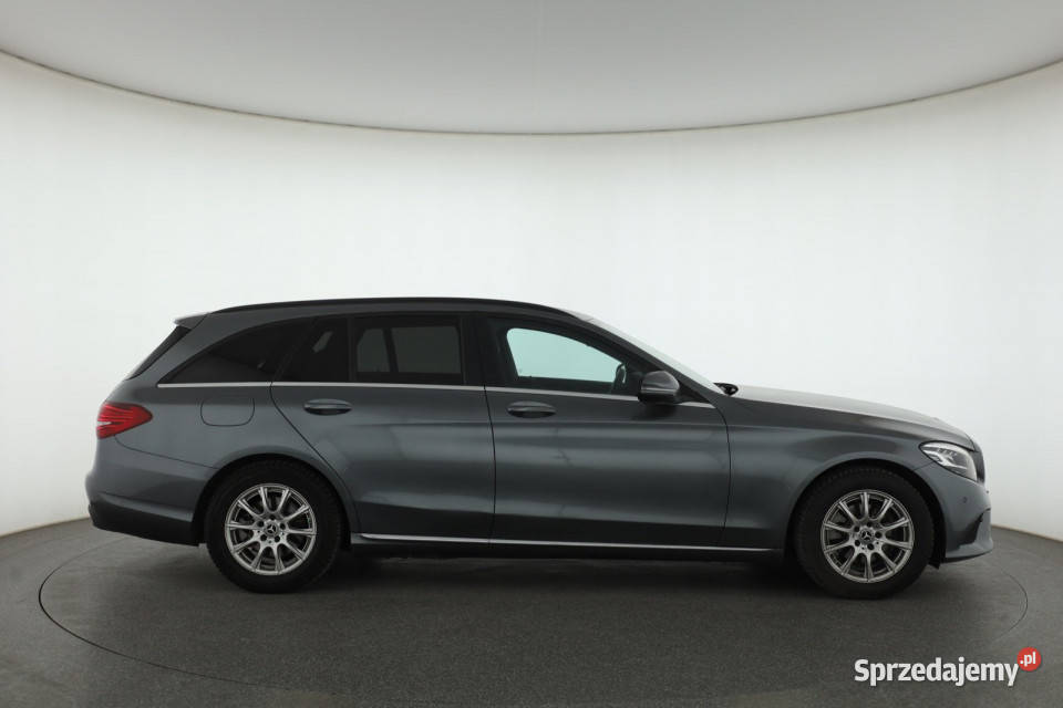 Mercedes C C 200 d srebrny Piaseczno