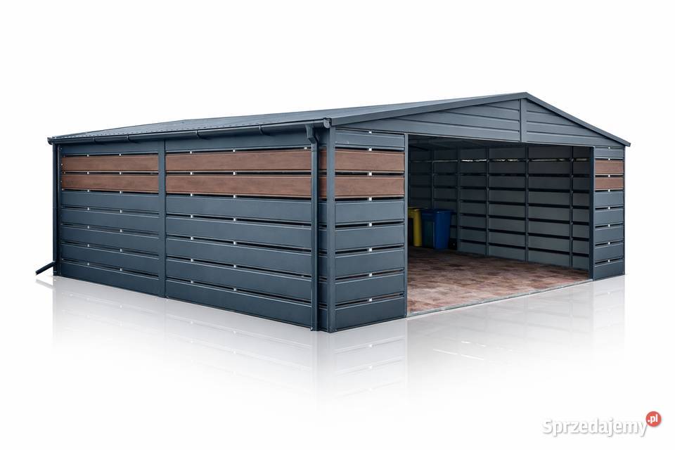 Nowoczesna wiata samochodowa 5x6 RAL ażurowa Jodłownik sprzedam