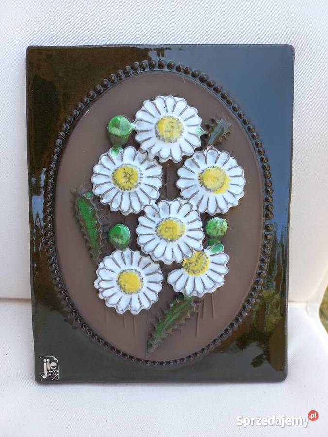 Obraz ceramiczny JIE Gantofta 2 Szwecja kwiaty