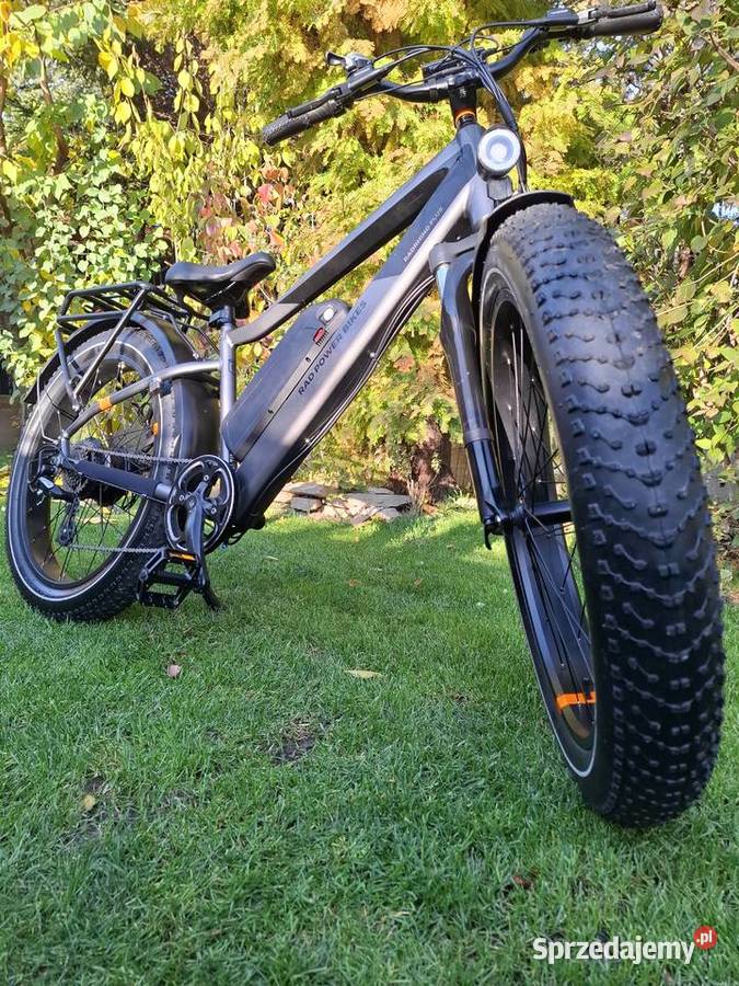 Rower el RadRhino 6 plus elektryczny Rad Power Chorągwica