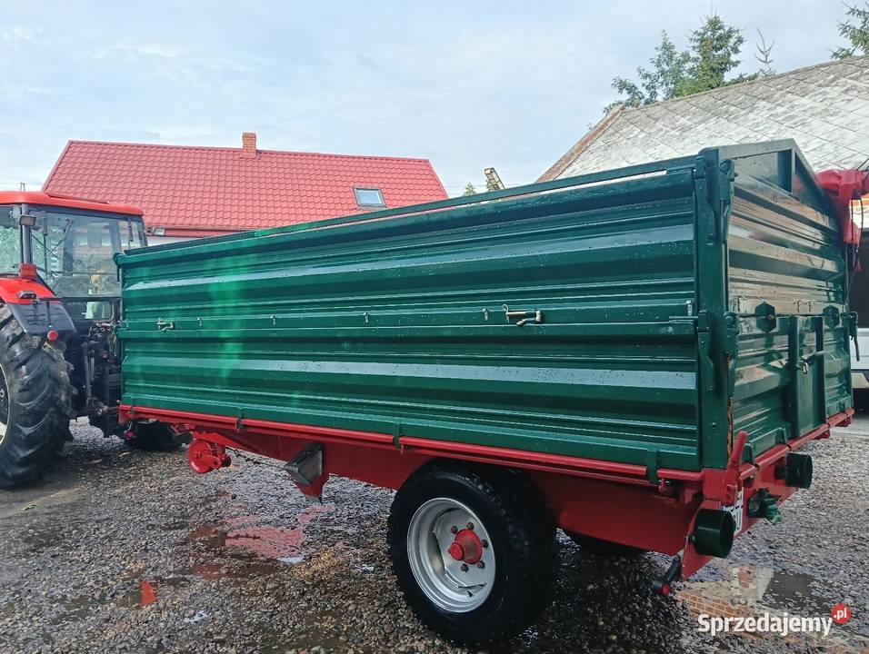 Przyczepa trzy strony wywrot Przyczepy rolnicze sprzedam