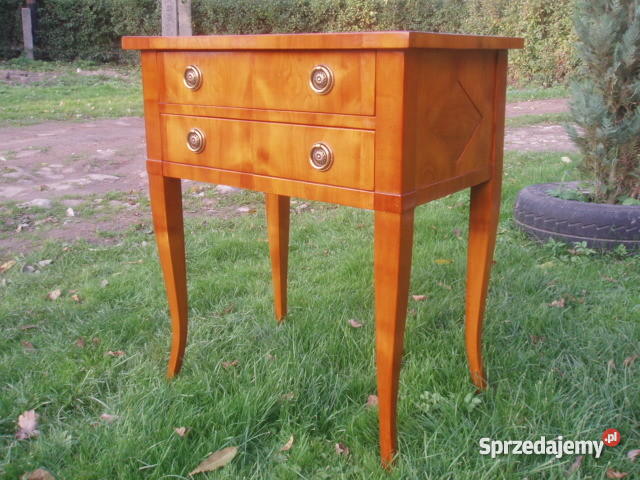 Stolik z szufladkami Biedermeier Proboszczów