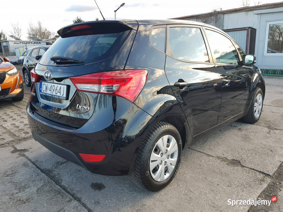 Hyundai ix20 14 Benzyna Klimatronik Tempomat komputer pokładowy Włocławek