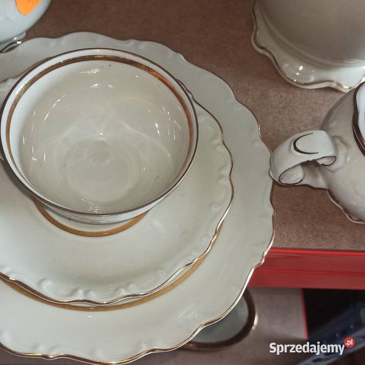 Dzbanek do kawy Schumann Germany Wielki Ecru Gdańsk sprzedam