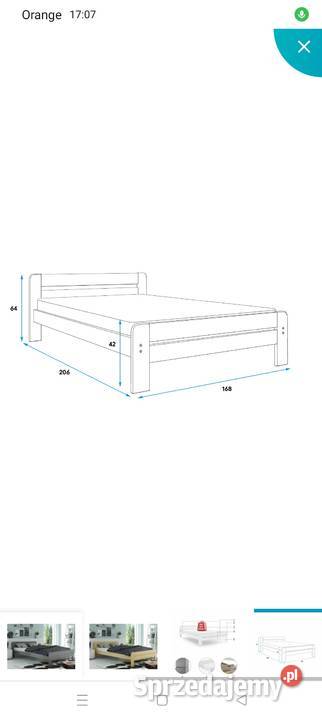 Sprzedam łóżko stelaż do sypialni wielkopolskie Poznań