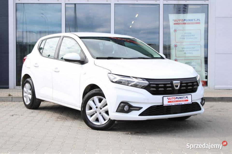 Dacia Sandero 2022r LPG Salon Czujniki Parkow Gdańsk sprzedam