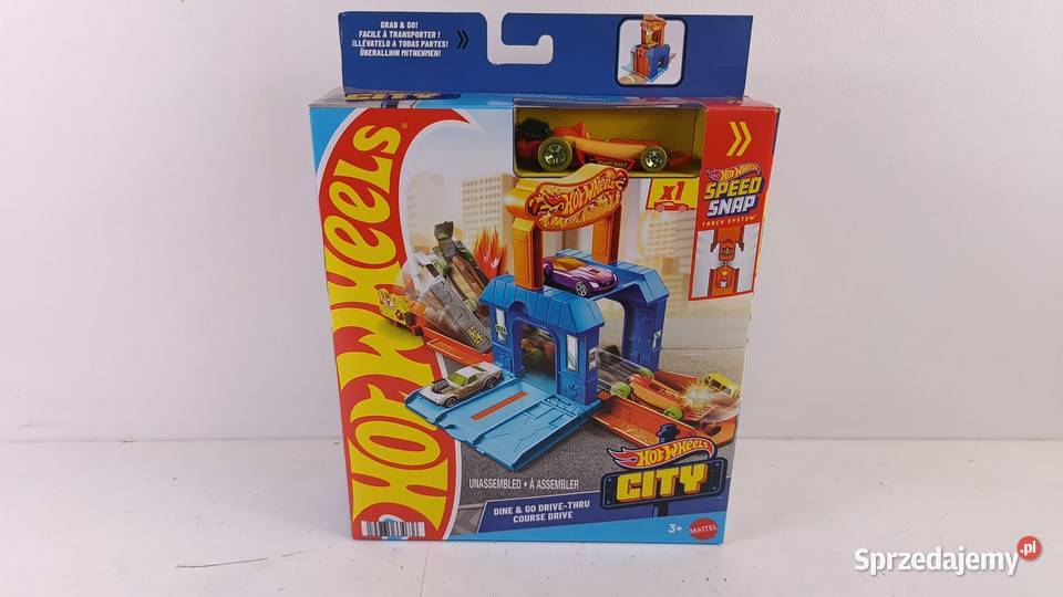 Hot Wheels City Speed Snap Dine Go śląskie Katowice sprzedam