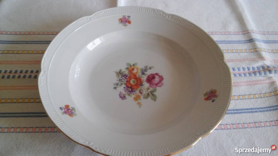 porcelanowa patera bogato zdobiona cudo Chodzież Ceramika i szkło Ceramika i szkło Gdańsk