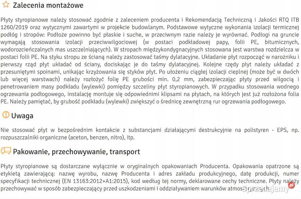 Termo Organika GOLD dachpodłoga 50 Gdów sprzedam
