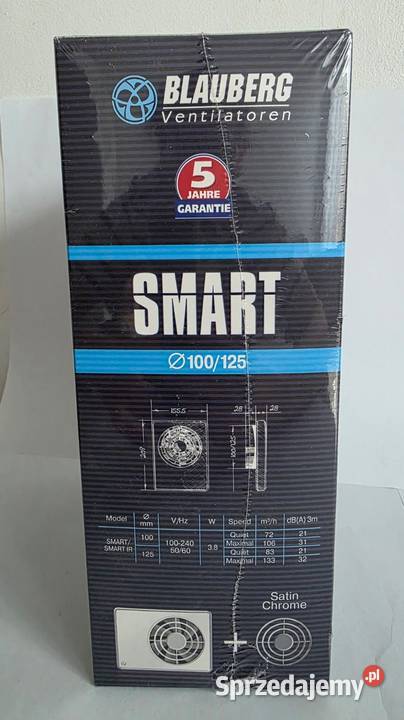 Wentylator łazienkowy Blauberg Smart IR