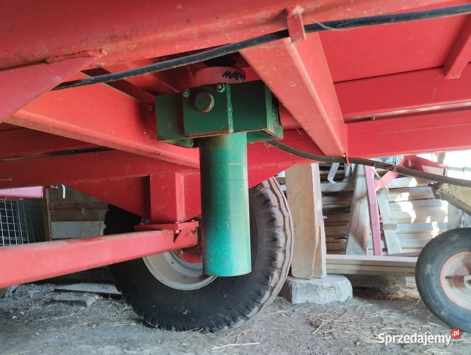 Przyczepa wywrotka 1 osiowa gomar Radom