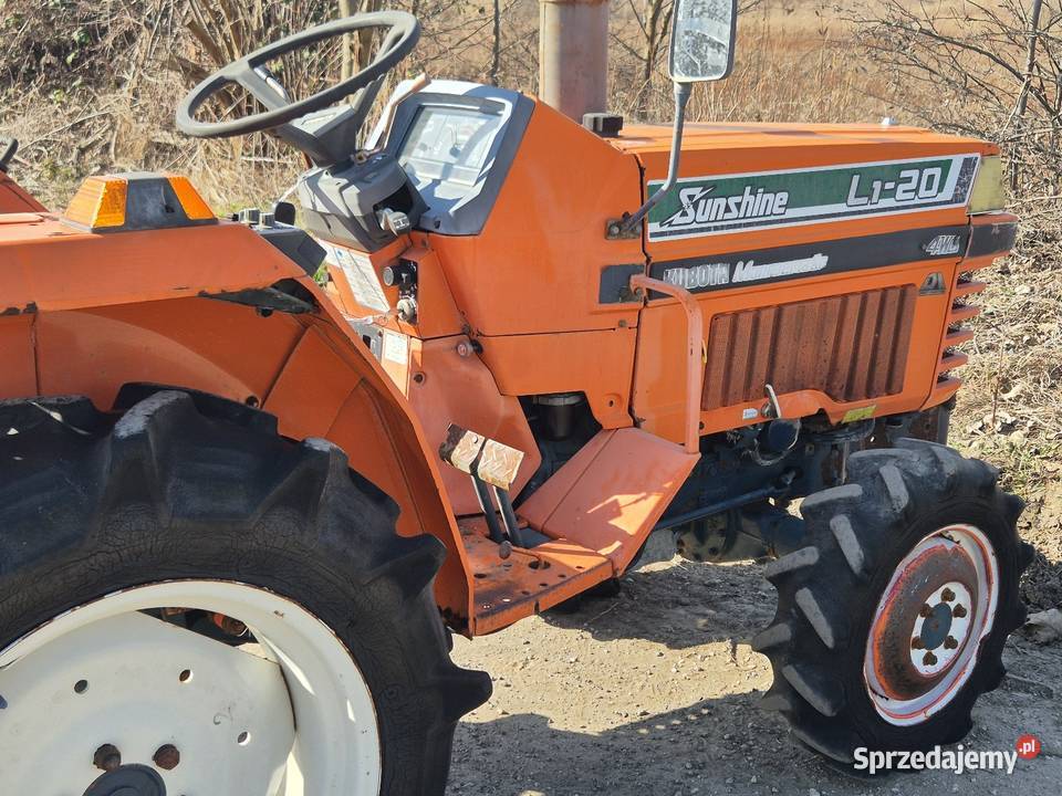 Traktorek traktor KUBOTA L120D 20 44 Skrzynia biegów Manualna Małuszyn