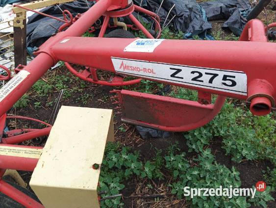 Zgrabiarka mesko rol nieuszkodzony Zgrabiarki i przetrząsacze mazowieckie