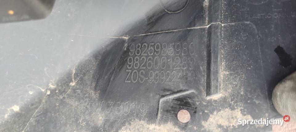 PEUGEOT 2008 II ZDERZAK TYL TYLNY