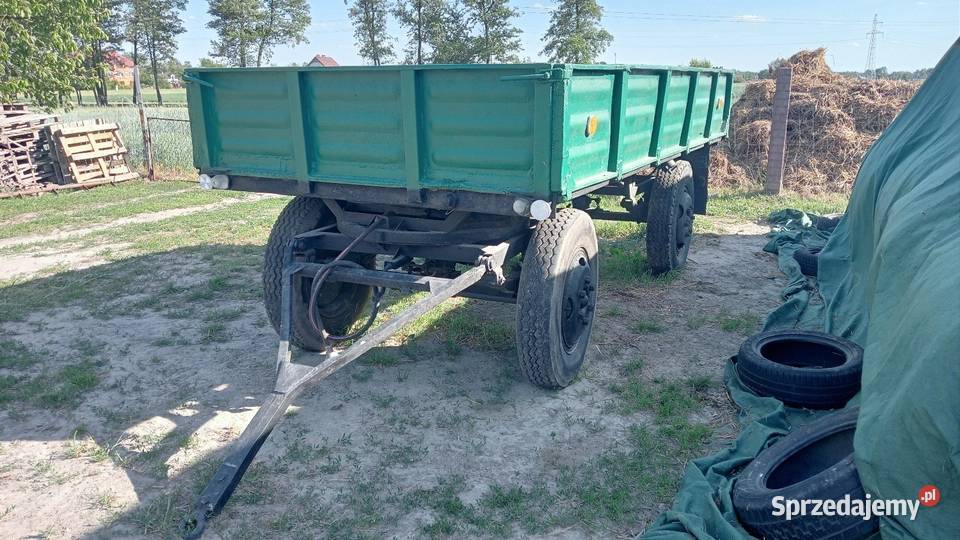 Przyczepa rolnicza 35t zarejestrowana sztywna nieuszkodzony Sochaczew