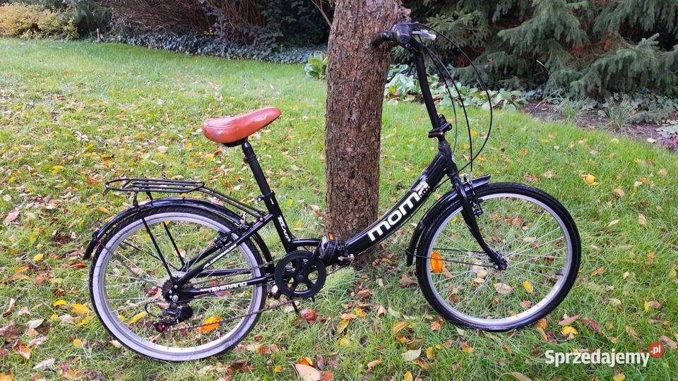 Rower składany Moma Top Class czarny Miejskie Poznań