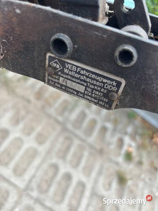 Przyczepka przyczepa samochodowa HP 30001 KOŁO Zielona Góra