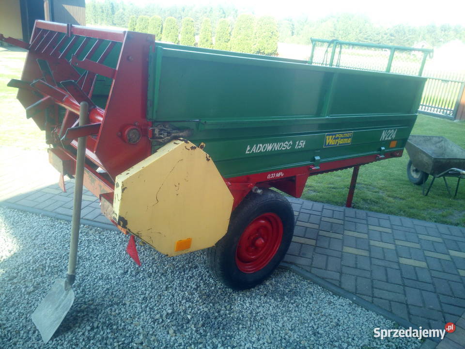 Rozrzutnik obornika Agromet Warafama 15 t NOWY podkarpackie