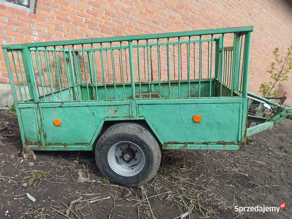 Przyczepa jednoosiowa przyczepka lekka Przyczepy rolnicze