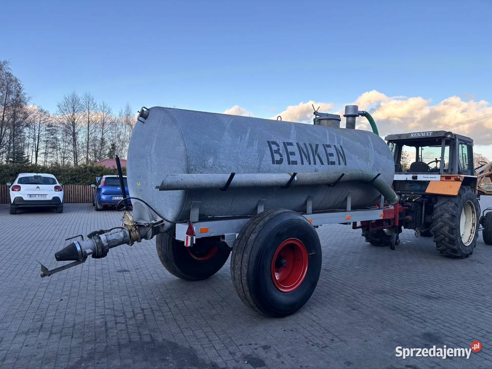 Beczkowóz 7000 litrów beczka