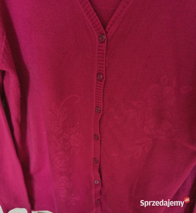 Sweterek rozpinany wycięcie w serek Gdańsk