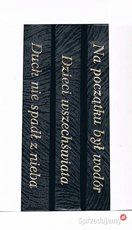 ZESTAW TRZECH KSIĄŻEK Hoimar von Ditfurth sprzedam