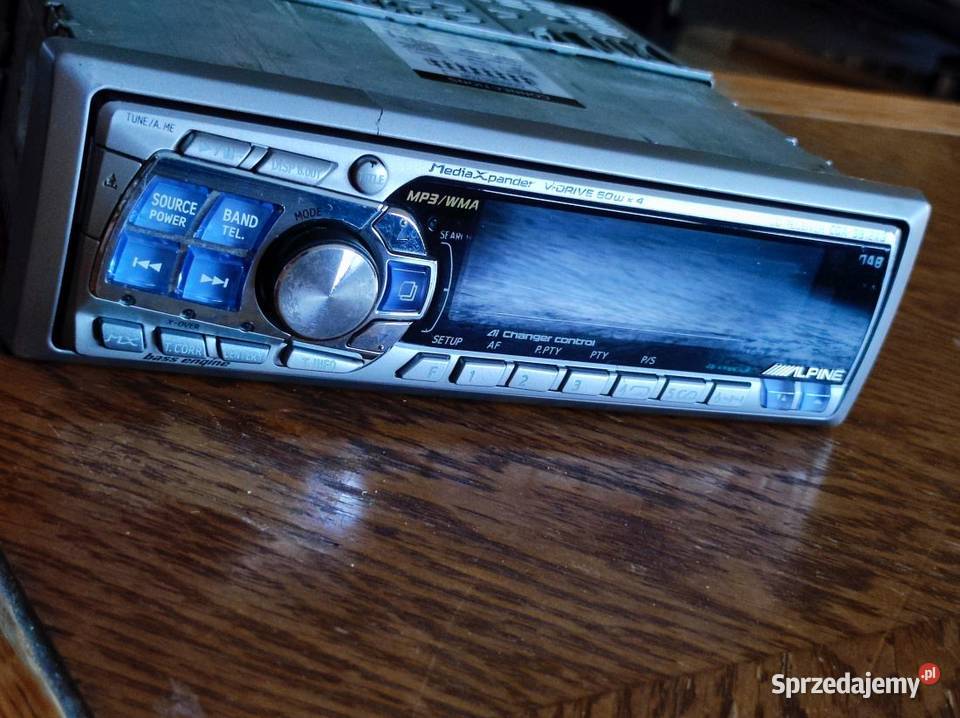 radio radioodtwarzacz samochodowy Alpine