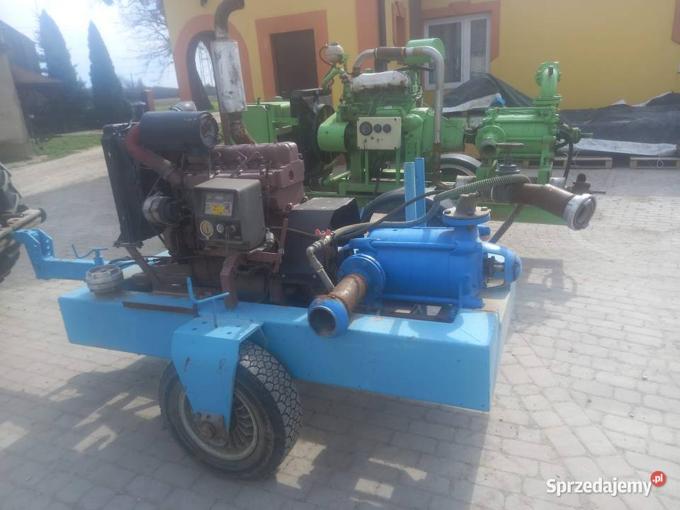 Motopompa do deszczowni Błonie