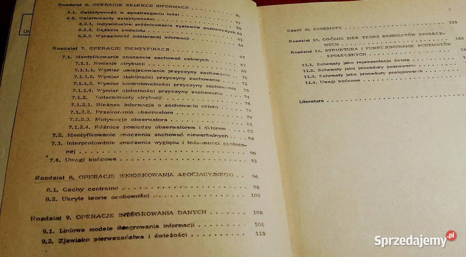 Psychologia społeczna system poznawczy i procesy psychologia, socjologia Gdańsk sprzedam