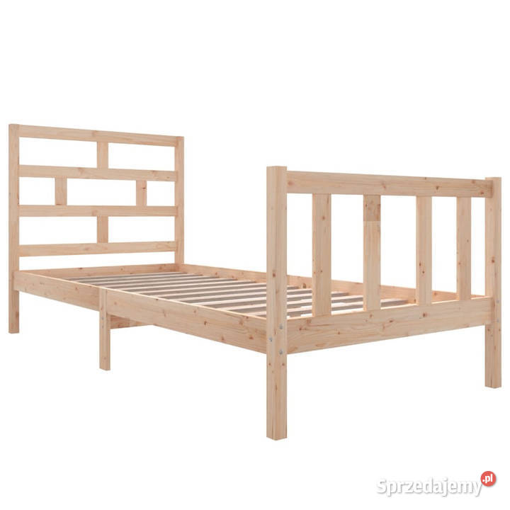 Rama łóżka lite drewno sosnowe 100 x 200 mazowieckie